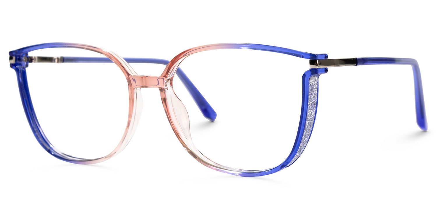 Rodz Eyeglasses and Designer Blue Color Frame1