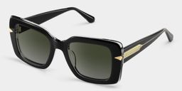 Neon Square Black Polarized Sunglasses4