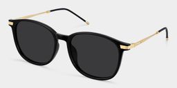 Greene Black Square Glasses2