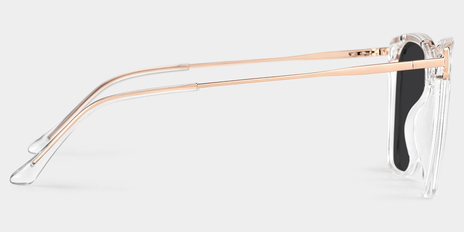 Krystle Square Clear Prescription Sunglasses | ZEELOOL3