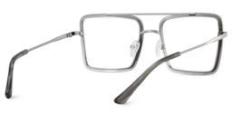 Diva Orange Square Glasses4