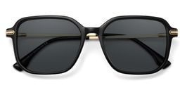 Jetson Rectangle Black Sunglasses1