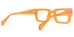 Glaucia Square Orange Glasses3
