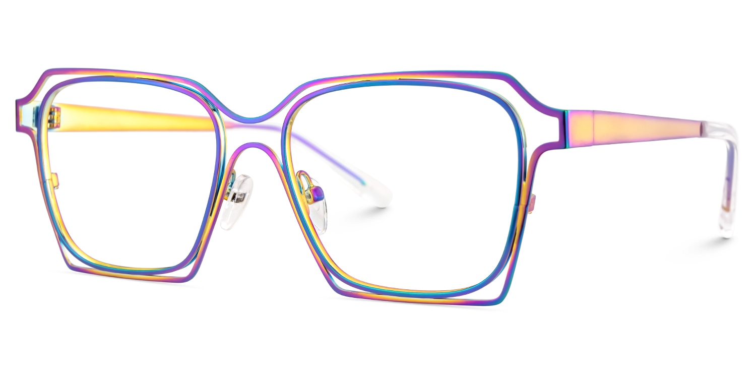 Foday Geometric Iridescent Glasses3