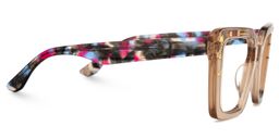 Jeanell Square Beige Glasses2