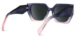 Sileidy Geometric Purple-Pink Glasses3