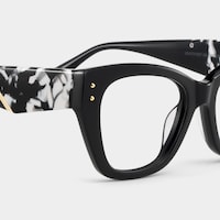 Skylar Butterfly Black Glasses4