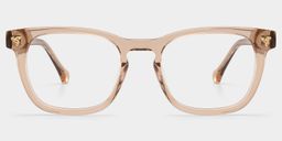 Heather Square Brown Glasses1