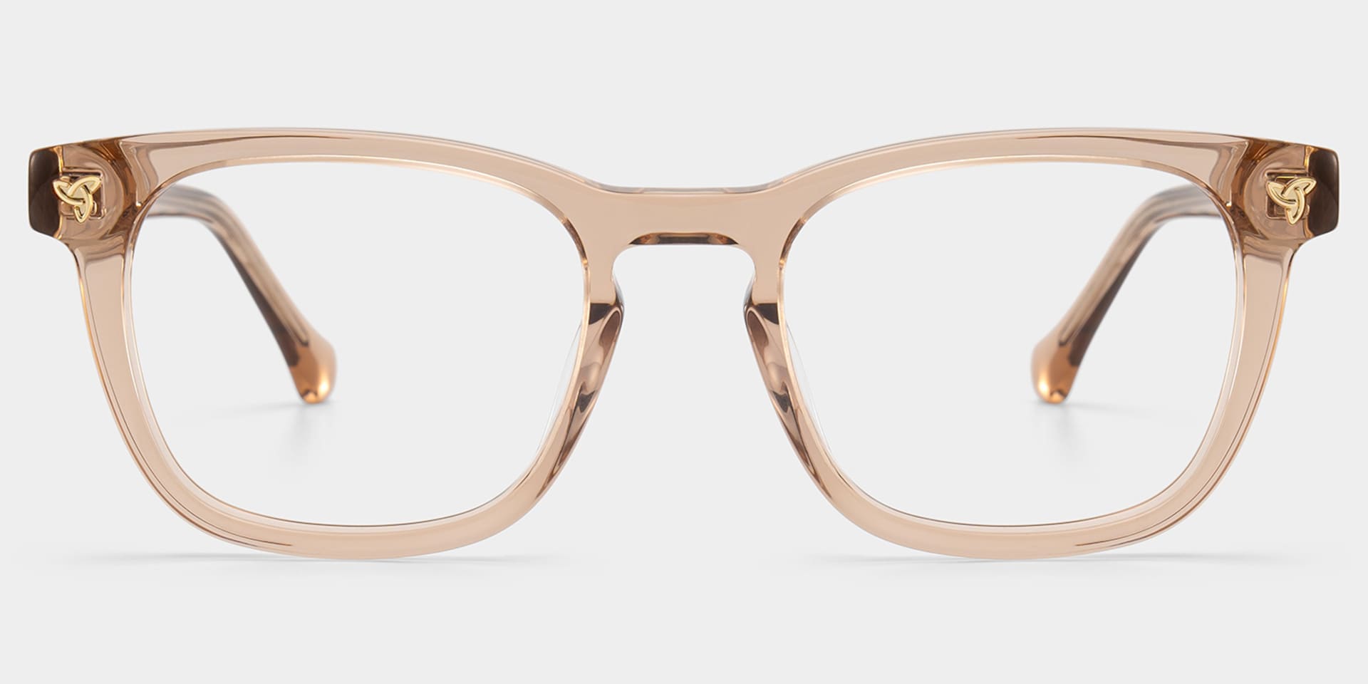 Heather Brown Frame Glasses with Square Frame Online | ZEELOOL1