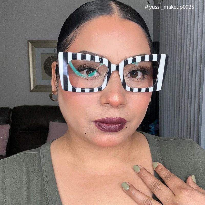 Mitia Zebra Print Prescription Glasses and Frames4