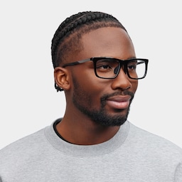 Ease Rectangle Black Glasses1