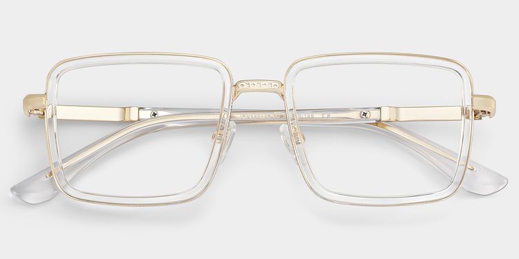 Hunter Square Clear Glasses