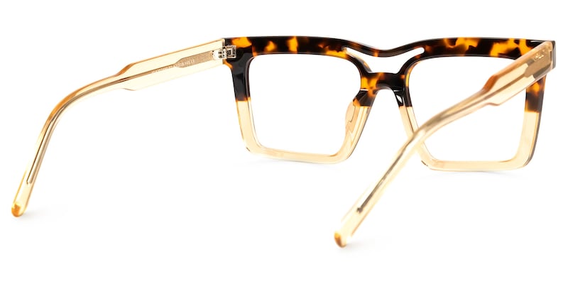 Tamekia Square Tortoise Glasses3