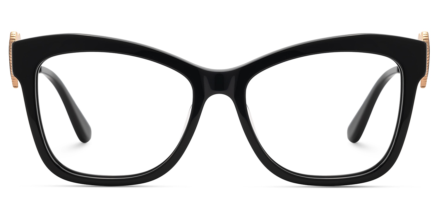Sylla Butterfly Black Glasses