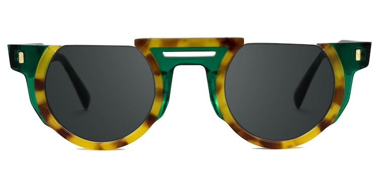 Mastin Round Tortoise Glasses