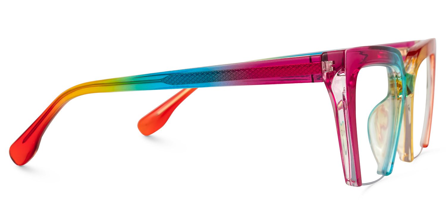 Shaun Cateye Multicolor Glasses3