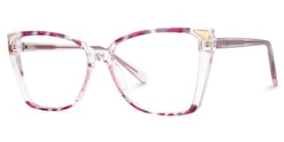 Shelia Butterfly Pink Glasses2