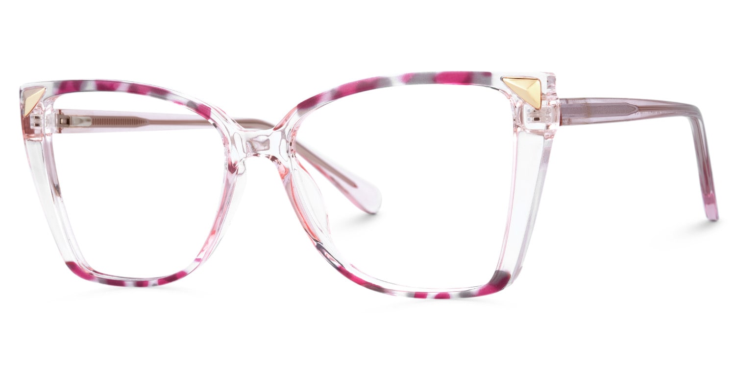 Shelia Butterfly Pink Glasses2