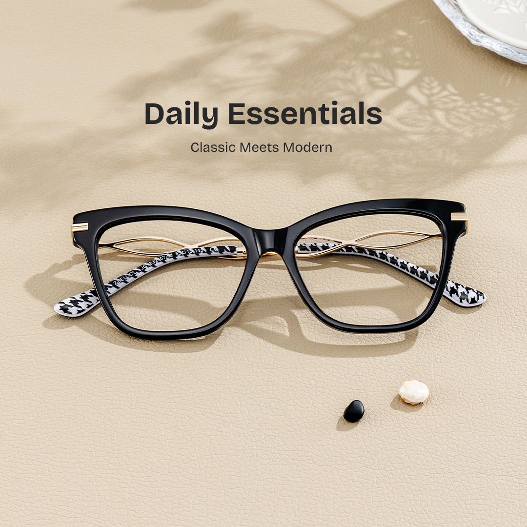 Mason Eyeglasses in Cat eye Black Frame | Zeelool0