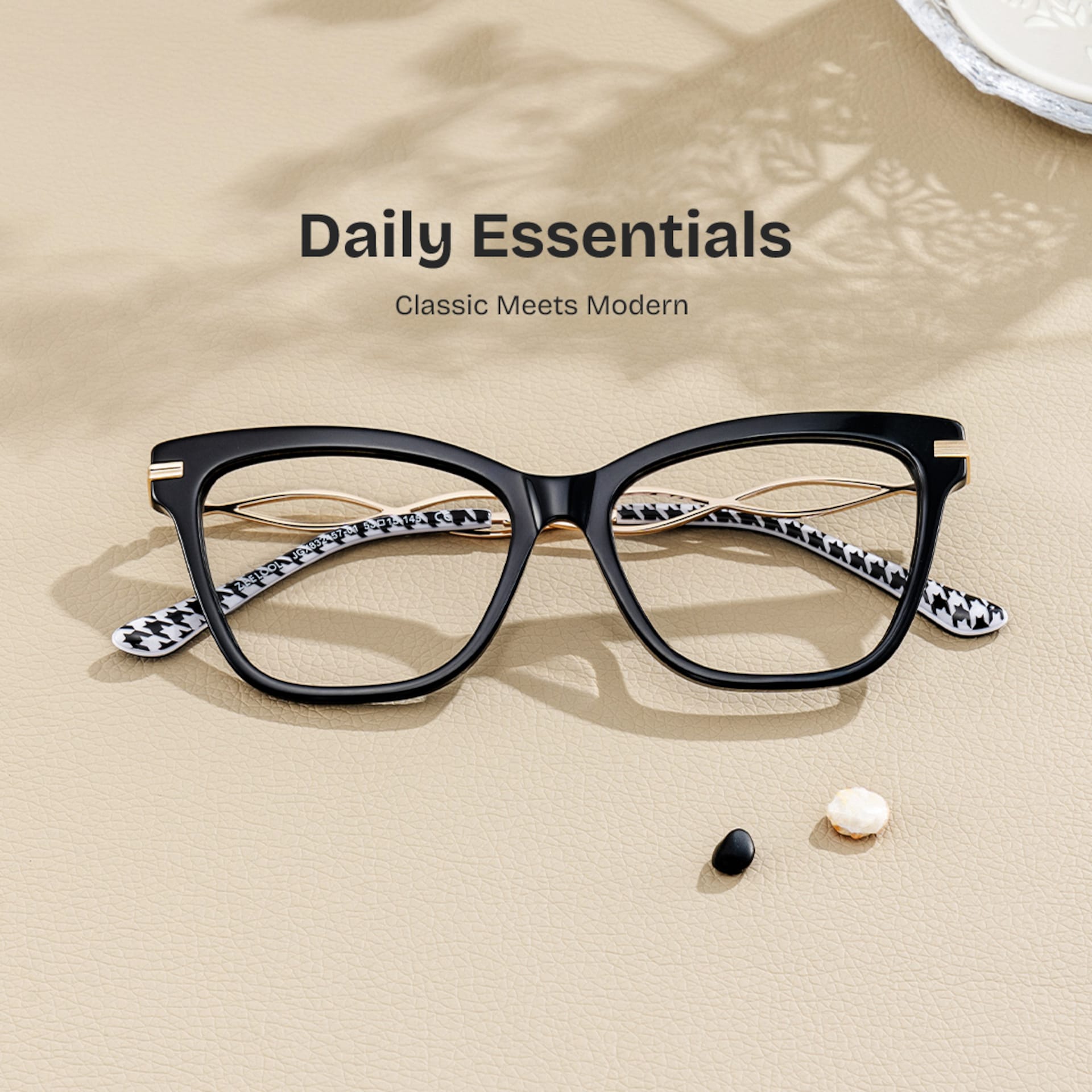 Mason Eyeglasses in Cat eye Black Frame | Zeelool0