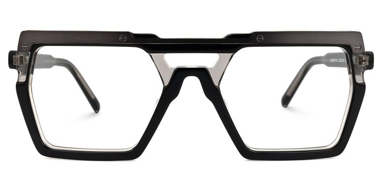 Ferguson Square Black Glasses