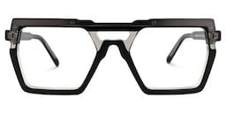 Ferguson Square Black Glasses0