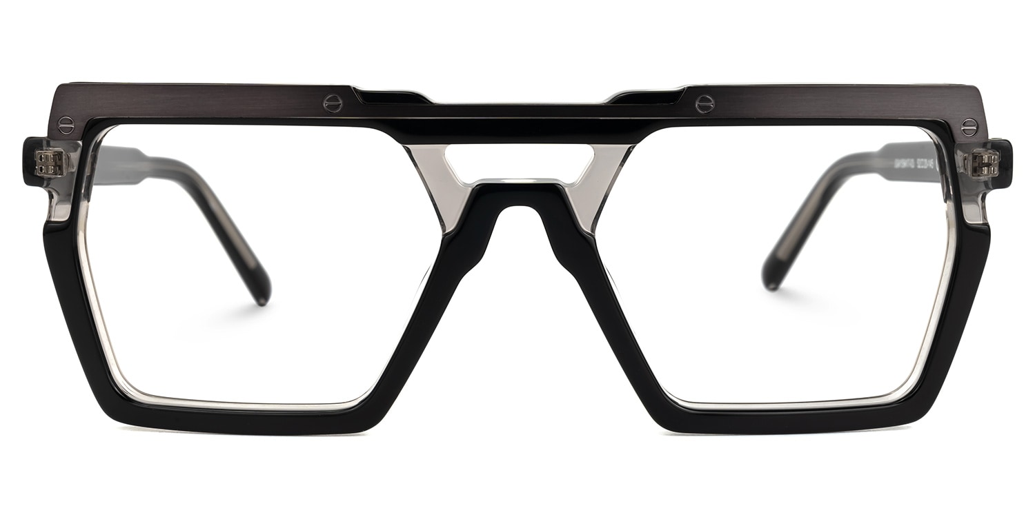 Ferguson Square Black Glasses