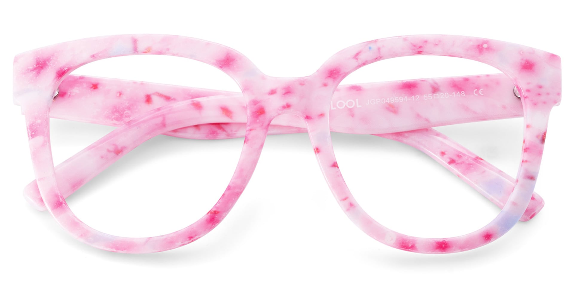 Pink Square Frame Glasses - Harrell on Sale | Zeelool2