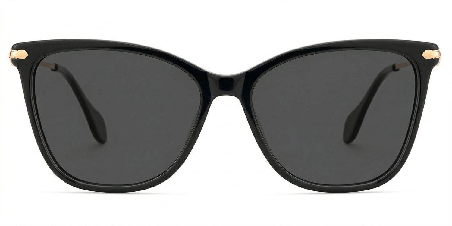 Westley Mixed Black Butterfly Frame Sunglasses | ZEELOOL0