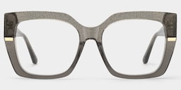 Mavis Square Gray Glasses1
