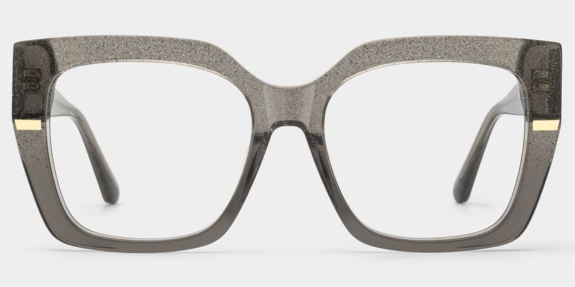 Mavis Square Gray Glasses