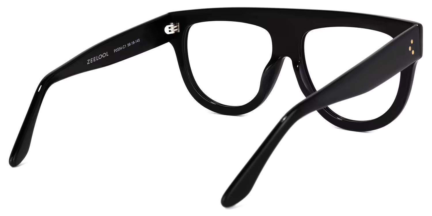 Jules Black Glasses | Zeelool Glasses4