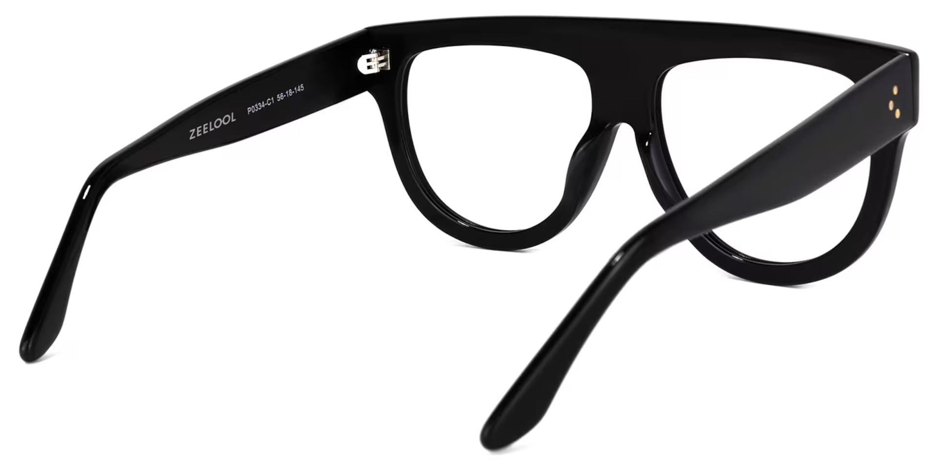 Jules Black Glasses | Zeelool Glasses4
