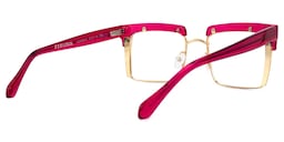 Kiana Square Bright-Pink Glasses3