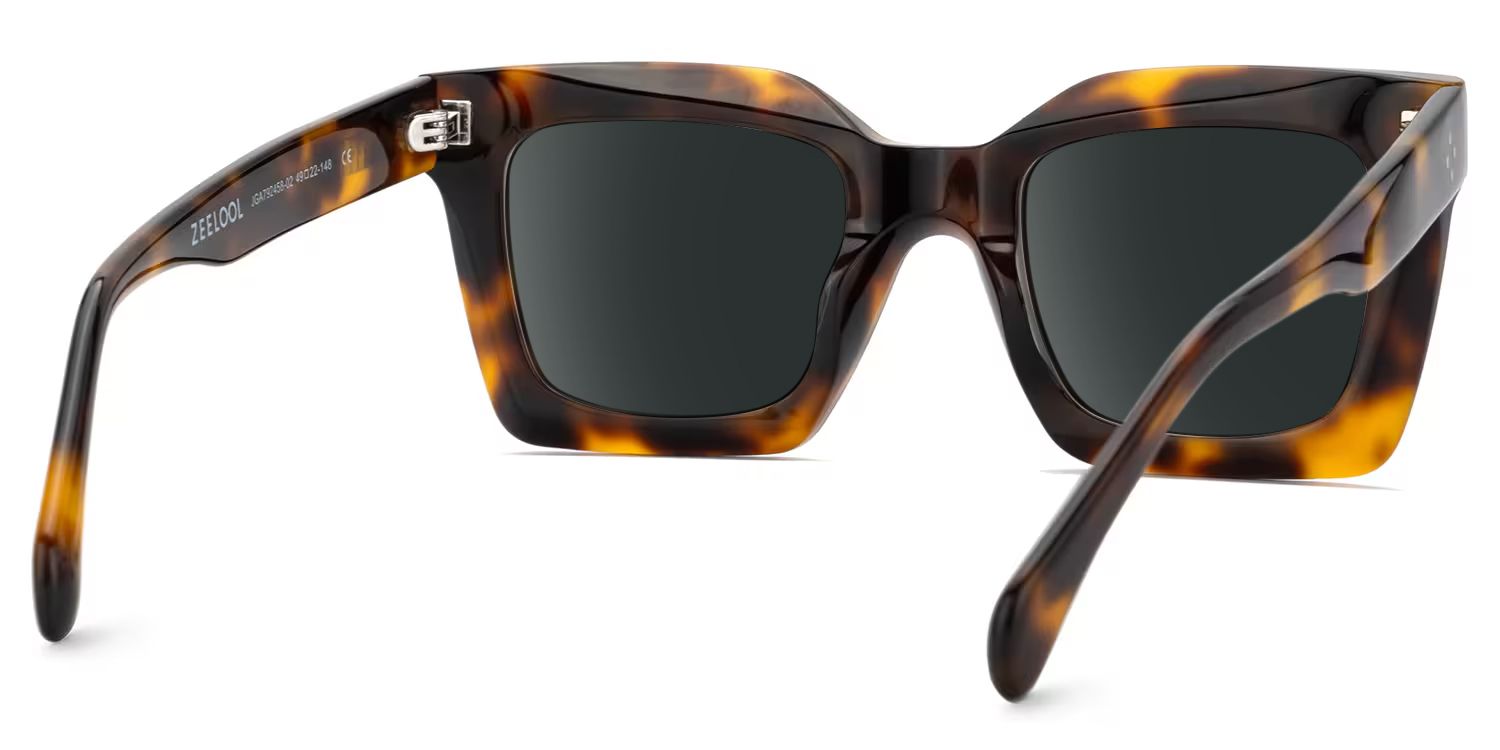 Goldring Square Tortoise Frame Sunglasses Online Sale | ZEELOOL3