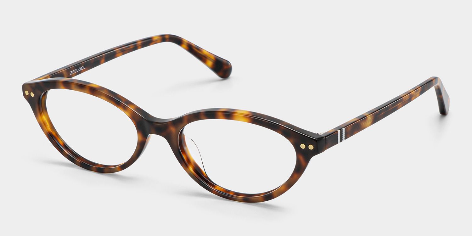 Ashby Tortoise Oval-Frame Glasses | Retro Athleisure