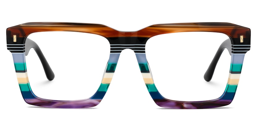 Kenish Square Multicolor Glasses
