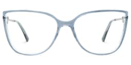 Celisa Cateye Blue Glasses0