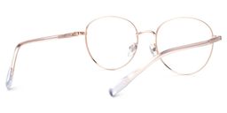 Celena Round Rose-Gold Glasses3