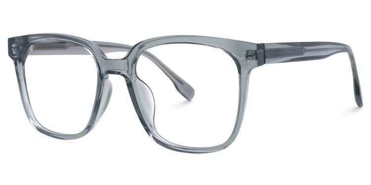 Donnalyn Gray Square Glasses