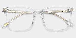 Zoe Square Clear Glasses5