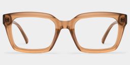 Marley Beige Rectangle Glasses1