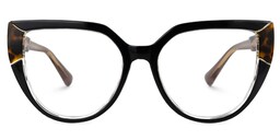 Damary Cateye Black Glasses0