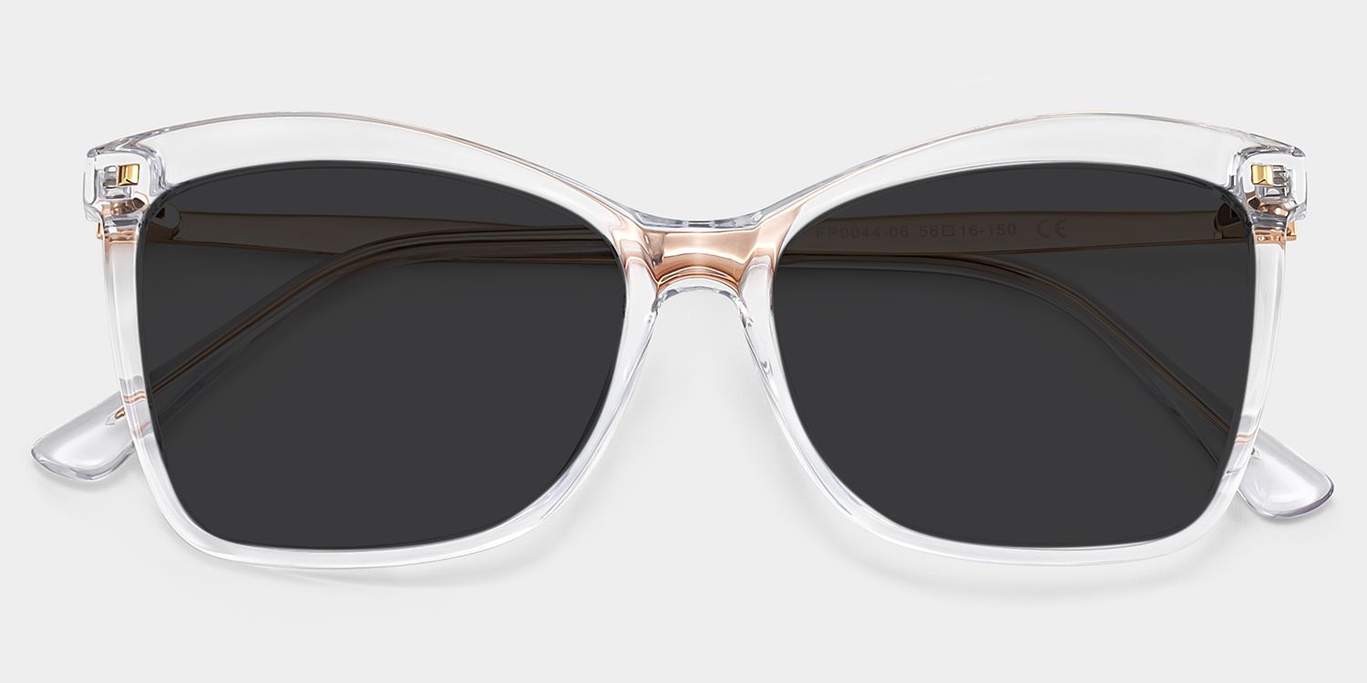 Isaebella Butterfly Clear Sunglasses | Zeelool Glasses1
