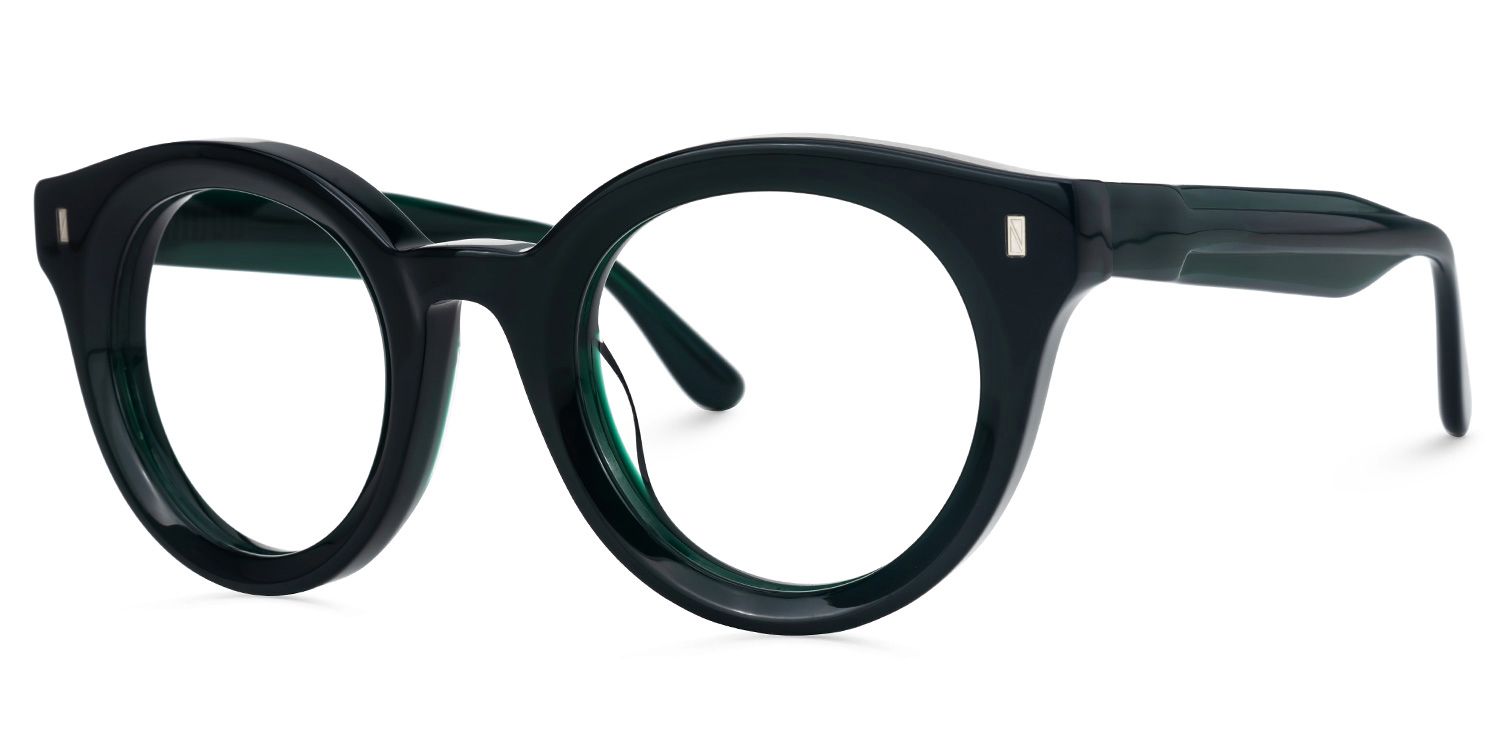 Round Belloso Green Glasses deals -Zeelool Glasses1