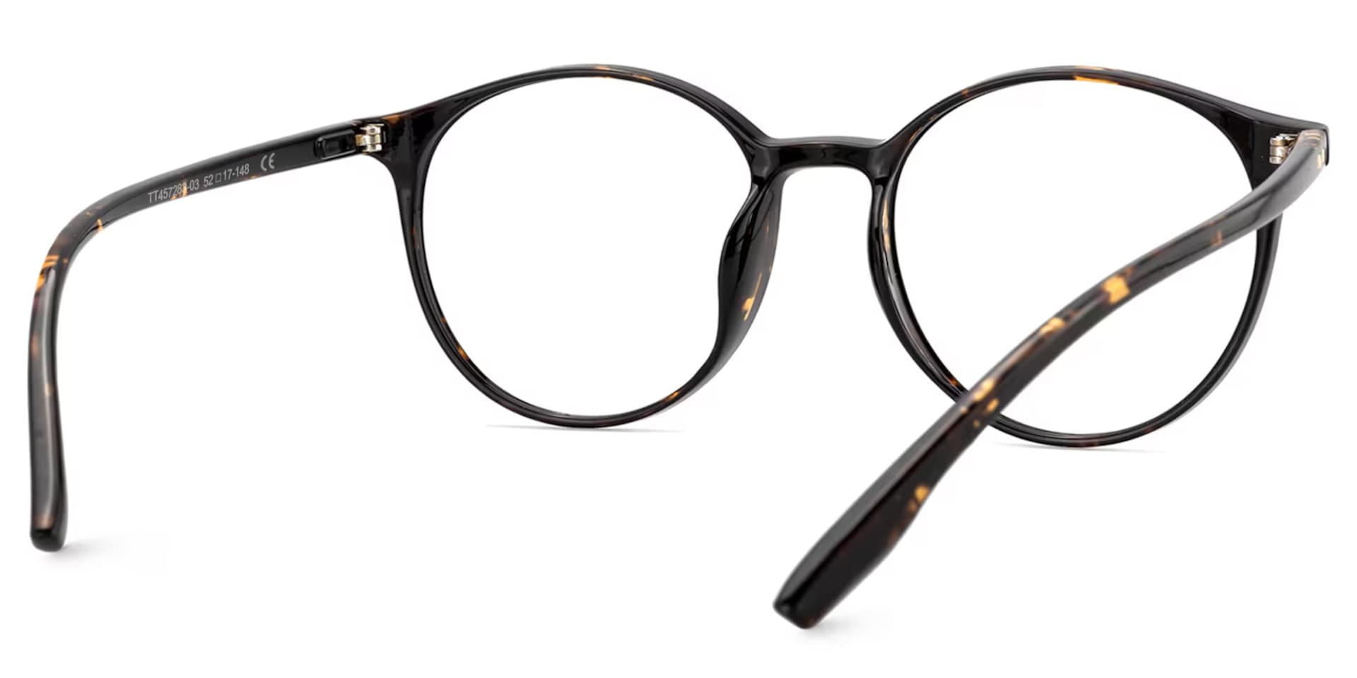 Blanco Round Tortoise Glasses | Zeelool Glasses3