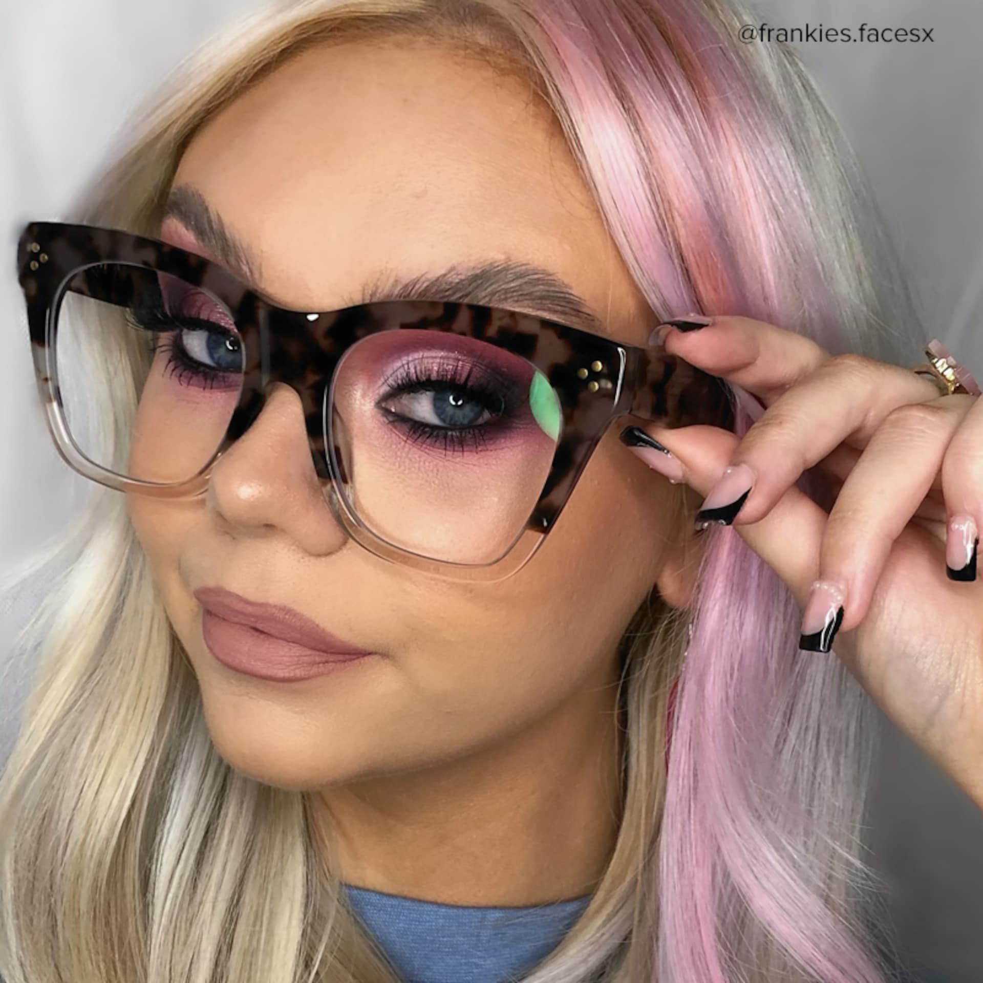 Rectangle Tandy Light Tortoise Frame Glasses | Zeelool10