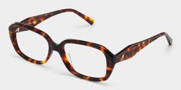 Rowan Tortoise Rectangle Glasses4