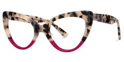 Claudette Cateye Tortoise Glasses1