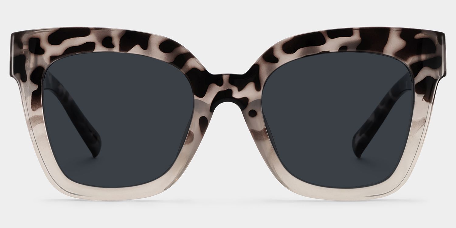 Malcolm Tr90 Two-Tone Square Frame Sunglasses | ZEELOOL